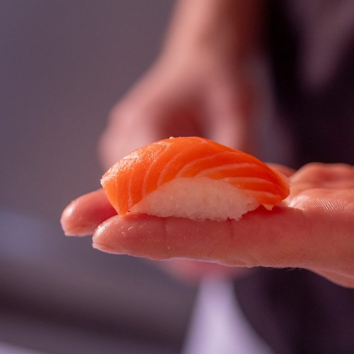 Detalhe de peças do Castelo Sushi